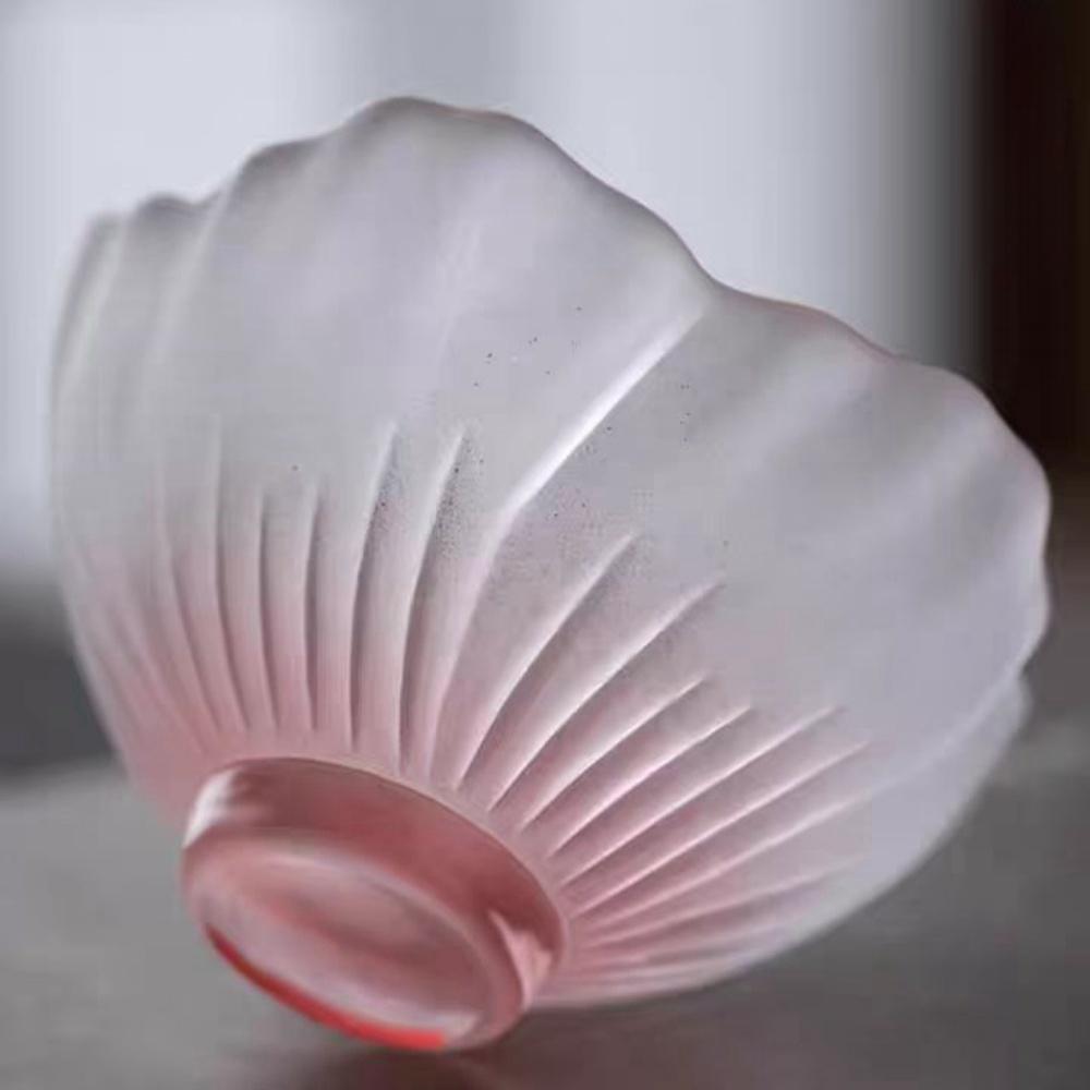 4 шт., японская чайная чашка с розовой глазурью и рисунком сакуры, розовая глазурованная леди, бытовая чайная чашка с цветком, чайная чашка, чашка с лепестками