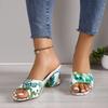 Women High Heel Sandals Summer New Casual Elegant Party Comfortable Women Fashion Open Toe Anti Slip High Heel Sandals