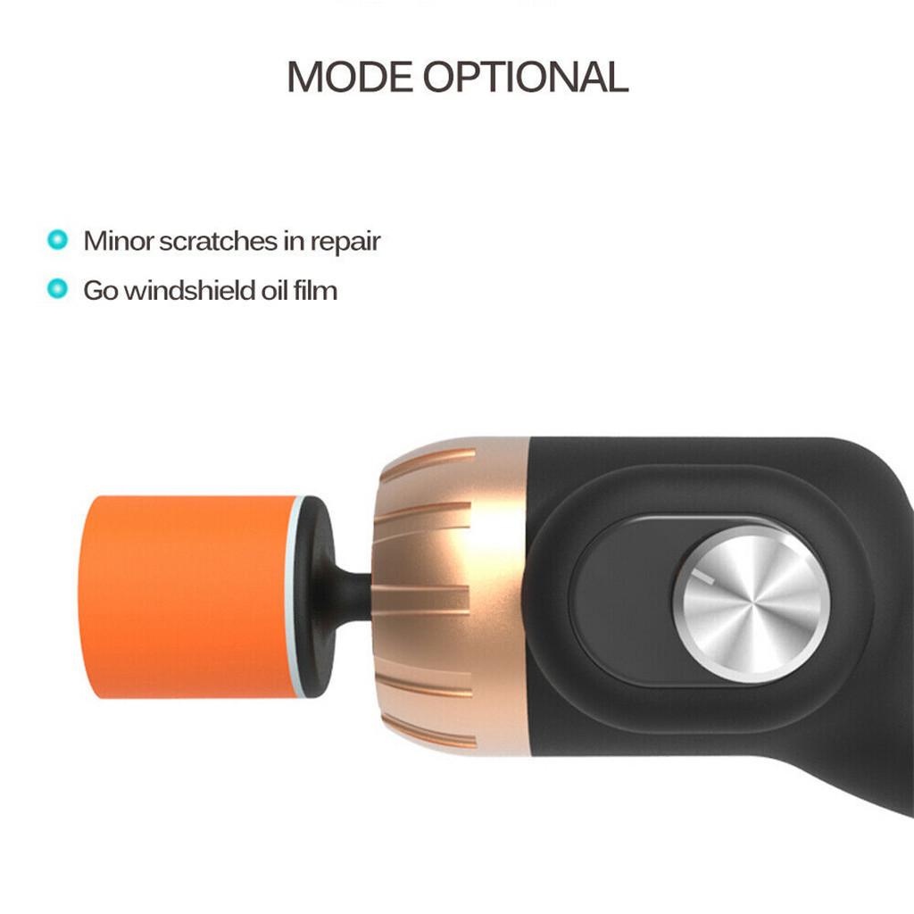 Полировщик автомобилей 60 Вт с переменной скоростью 6000 Инструмент для ухода за краской автомобиля Полировальный станок 12 В