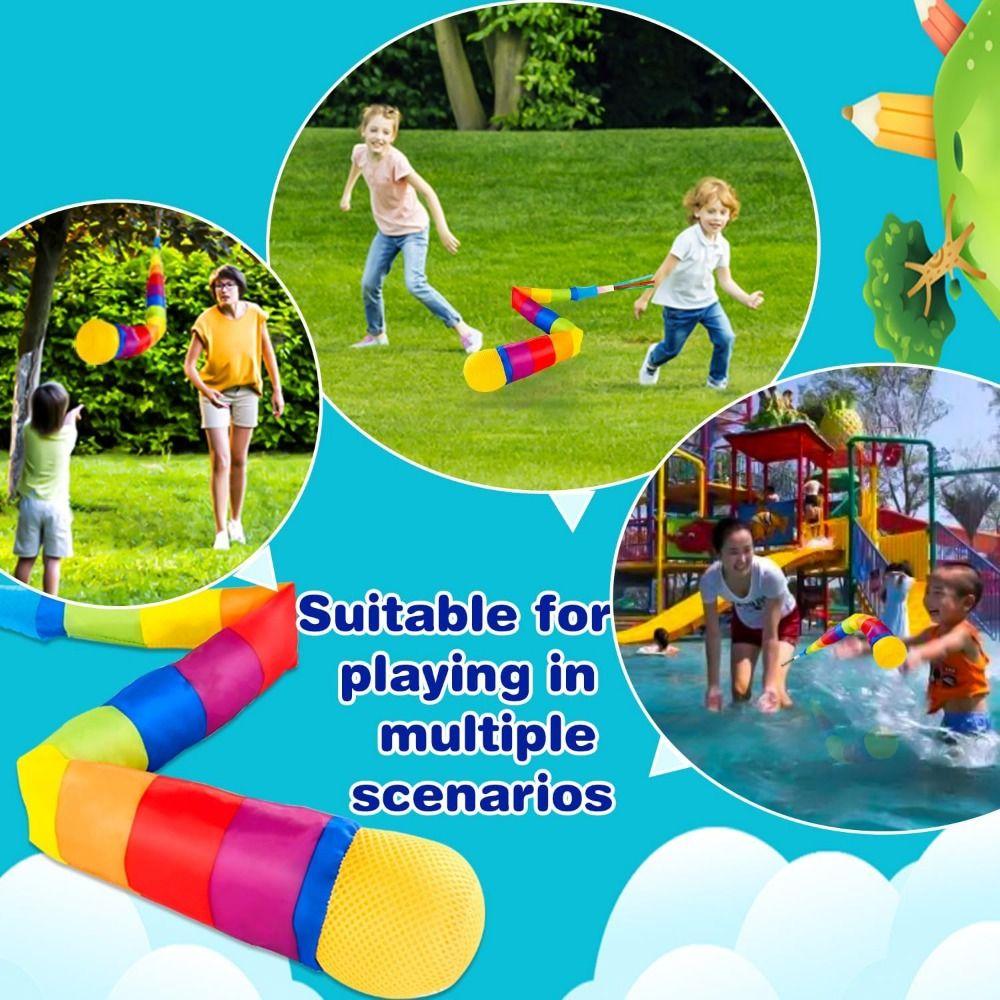 2Pcs Safe Catch Children's Rainbow Hand Throwing Ball Children's Ball Toy  Parent-Child Interaction