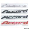 ABS Car 3D Emblem Badge Sticker for Honda Accord  Rear Tail Trunk Letter Stickers Decals Auto Accessories Car Styling
