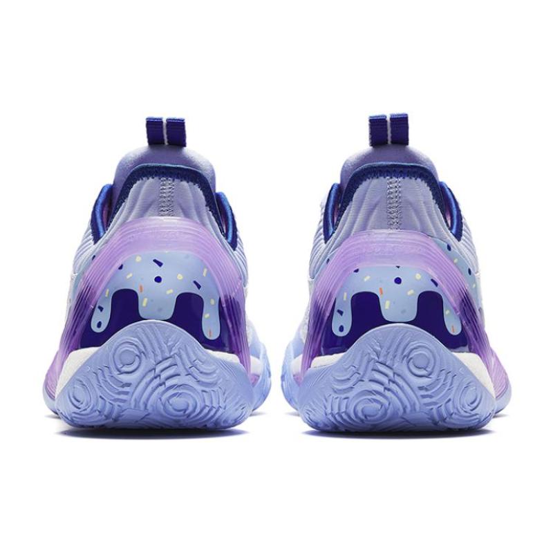 Anta Three point Rain1.0 Баскетбольные кроссовки Мужские Низкие Синие Кроссовки 912331102-1