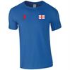 England Football T Shirt Three Lions Flag Fans Funny Birthday Gift Unisex Tee Top