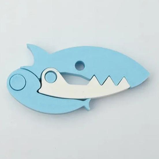 Зажим для запечатывания в виде мультяшной акулы, многоразовый зажим для закусок, пакет для хранения продуктов, влагостойкий уплотнитель для пакетов, сохраняющий свежесть, кухонные гаджеты