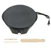 900W Electric Crepe Maker Griddle 30cm Nonstick Grill Pan Adjustable Temperature Control With Tools
