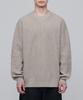 MUSINSA STANDARD Oversized Ribbed Crew Neck Knit [Oatmeal]
