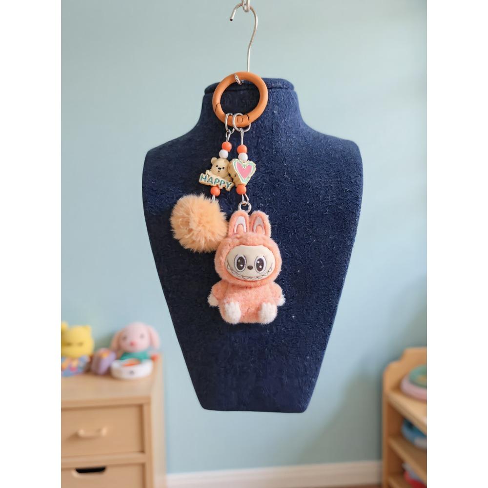 Sheep Keychain Cute Cartoon Doll Bag Pendant Baby Catcher Gift