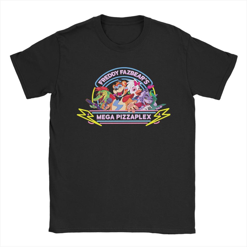 2026 Five Nights at Freddys Freddy Fazbears Pizza ShortSleeved TShirt Unisex Fashionable Shirt for Men And Women