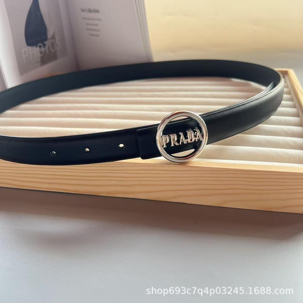 Женский ремень 2,5 см с круглой пряжкой и дизайном из букв - Универсальный, Простой, Множество цветовых вариантов