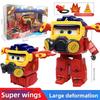 Коллекция трансформирующихся роботов AULDEY, Набор "Ангар Super Wings", Игрушка-фигурка для мальчиков и девочек, Официальные игрушки Super Wings