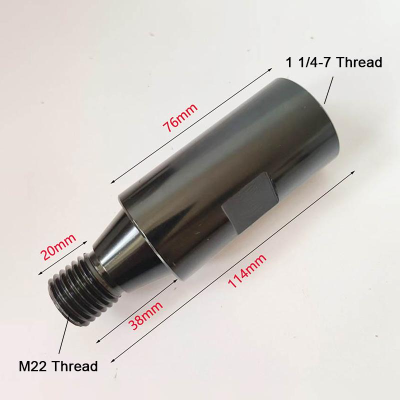 Адаптер резьбовой для алмазных коронок 1 1/4" M22 Резьбовое соединение Инструменты-конвертеры