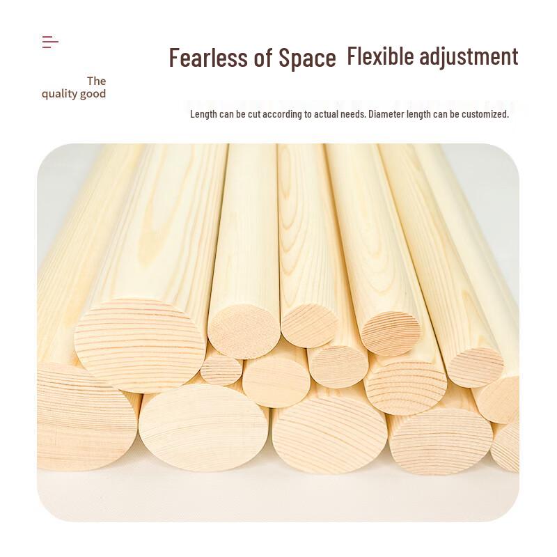 Solid Pine Wood Dowel Rod