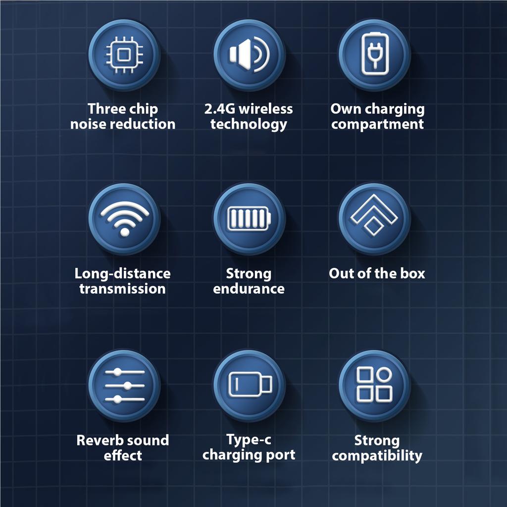 Беспроводной петличный микрофон двойной микрофон на клипсе микрофоны Plug and Play шумоподавление приемник Type-C с разъемом