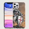 Knights Templar Crusades Phone Case For Apple iPhone 17 Air 16 15 Plus 14 + 13 Mini 12 11 Pro Max 7 8 SE 16Max Soft Shell Cover