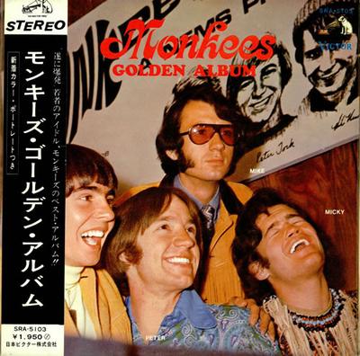 Виниловая пластинка MONKEES Золотой Альбом SRA5103 RCA 1968 Япония Поп Б/у