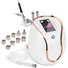 Diamond Facial Machine with Touch Screen & Spray Gun, 0-68cmHg Suction, 350 Filters