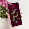 Чехол для Oppo F9 F9Pro Чехол для Realme U1 Прозрачный Роскошная Корона Буквы от A до Z 2D Плоский Рисунок Мягкий Чехол для Телефона Для Oppo F9 Pro