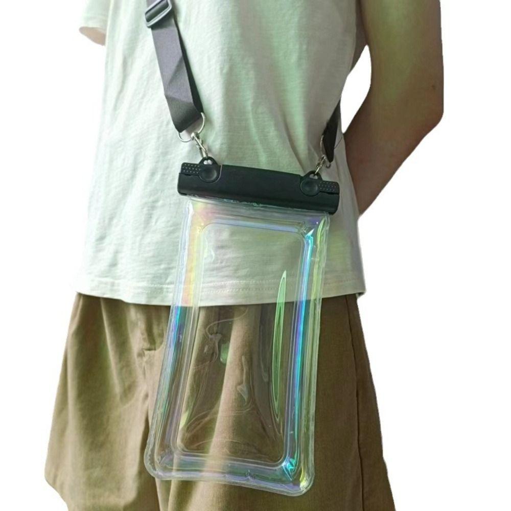 Touchscreen Mobile Phone Protective Cover Water Proof Inflatable Airbag Phone Bag  Water Sports