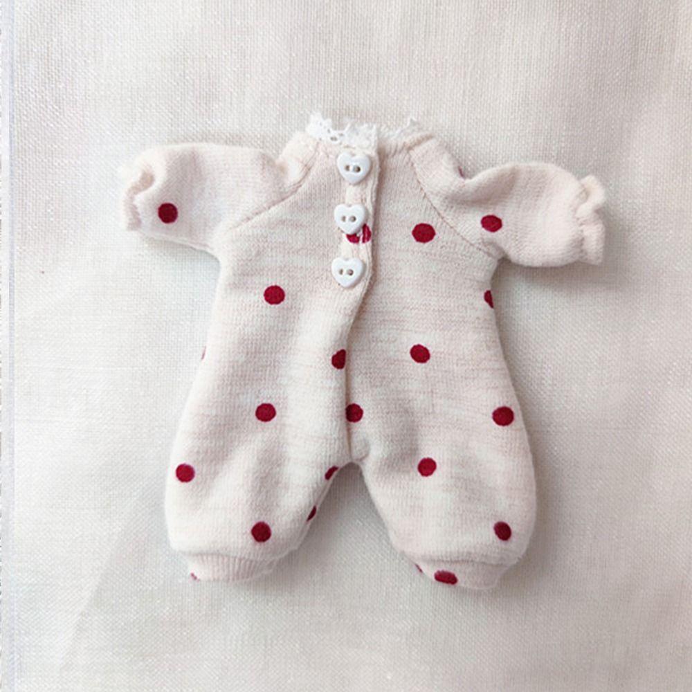 1/11OB11 Dolls Dolls Overalls Sweatshirt Outfits Doll Hoodies Clothes Handmade Hoodies Doll Tops
