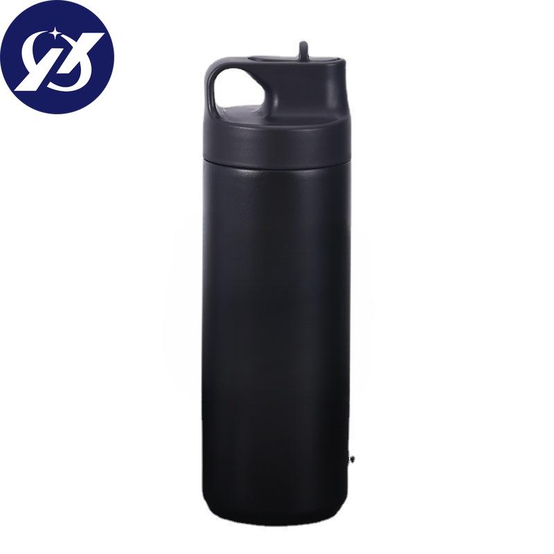 Кружка большой емкости. Спортивный чайник на открытом воздухе из нержавеющей стали 304 для мужчин и женщин. Портативные высококачественные чашки для воды с соломинкой.