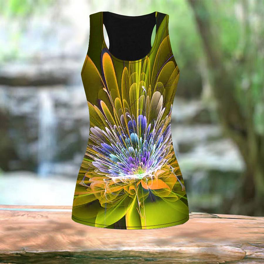 3D Кристалл Лотос Печати Женщины Тренировки Йога Тренажерный Зал Печатные Летние Спортивные Рубашки Плюс Размер Жилеты