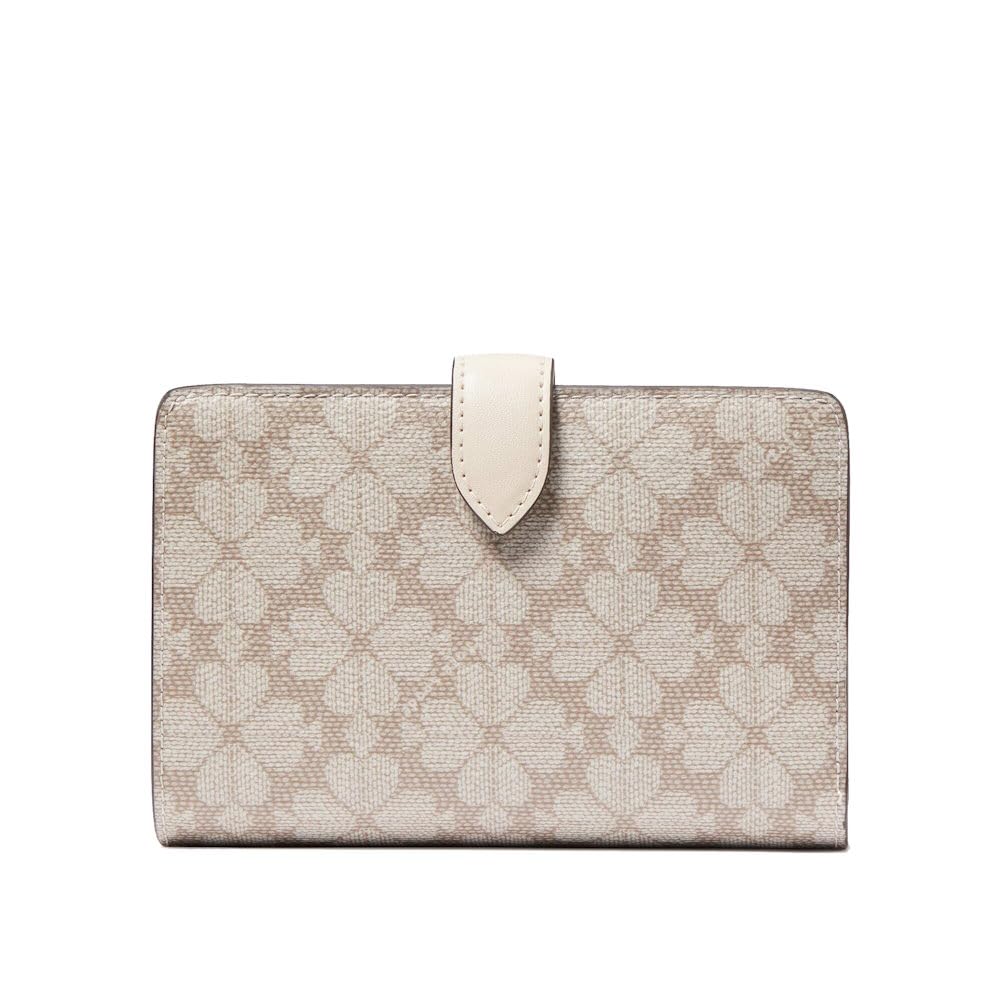 Кошелек Kate Spade Madison Medium Compact Bifold, Темно-бежевый,