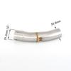 For Triumph Street Triple 675 2013 to 2017 Street Triple 675 R 2013-2017 Escape Motorcycle Exhaust Middle Link Pipe Slip-on