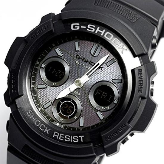 Casio G-SHOCK Аналогово-цифровые часы Tough Solar Multi Band 6 AWG-M100B-1A