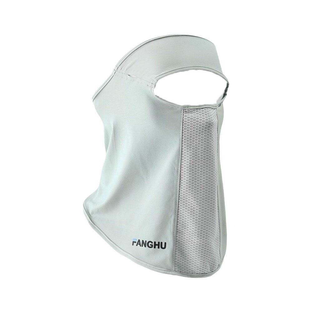 Solid Color Face Cover UV Protection Face Gini Mask Fashion Ice Silk Mask  Sports