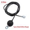 1.4/1.8/2/2.5M Gym Steel Wire Rope DIY Pulley Cable Fitness Machine Replacement Cable  Workout