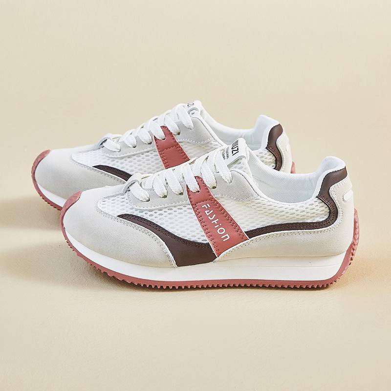 Новые туфли Forrest Gump для женщин, летняя студенческая спортивная и повседневная обувь, сетчатая, дышащая и увеличивающая рост