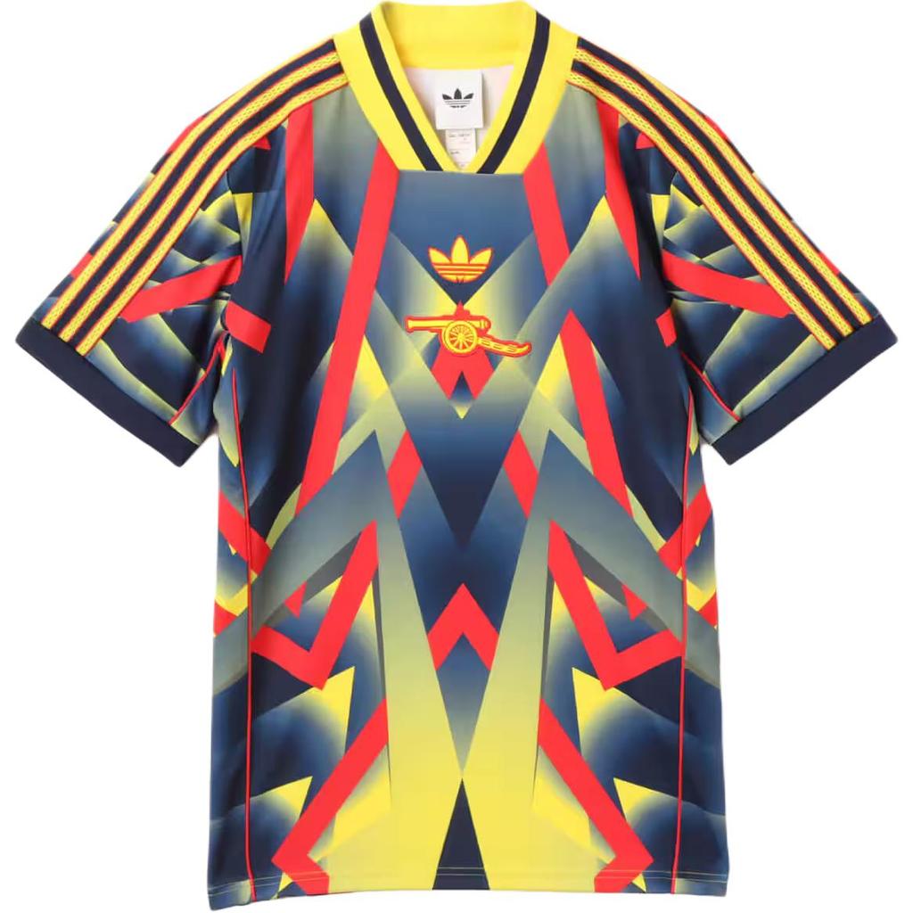 adidas Оригинальная футболка Lfstlr FW25 с логотипом Arsenal Football Club, спортивная, комфортная, с коротким рукавом, для футбола, унисекс, топы JM9388