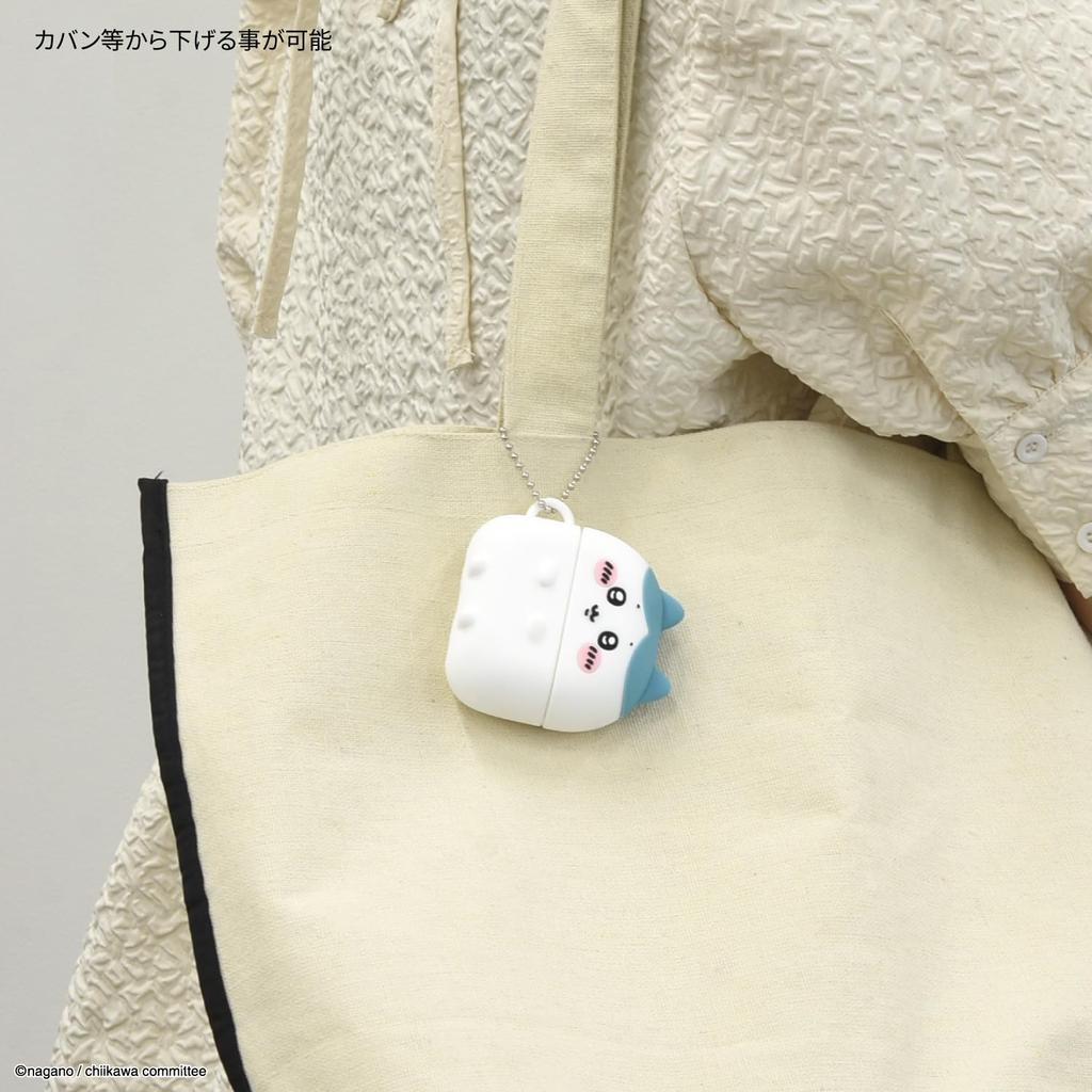 Gourmandies Chiikawa Silicone Case for AirPods Pro (2nd Generation) / AirPods Pro, Hachiware Pattern CK-76B