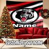 Custom Name Personalized North Sydney Bears Print Tapestry, Wall Art Decor, Bedroom, Dorm, Apartment, LivingRoom, Party Backdrop, Gift for Birthday