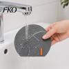 Odor Blocking Drain Cover Silicone Floor with Handle, Universal Shower Tub Stopper, Handle Sewer Anti-Odor Deodorizing Mat for Bathroom Kitchen