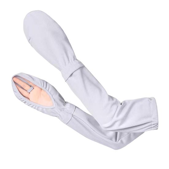 1 пара летних нарукавников, быстросохнущая защита от пота, солнцезащитный козырек, полные рукава, анти-УФ-сенсорный экран, тонкая защита рук, нарукавники для верховой езды на открытом воздухе