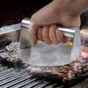 Stainless Steel Smash Burger Press Hamburger Patties Meat Masher Circular Meat Press Mold For Deli Meats Kitchen Accessories