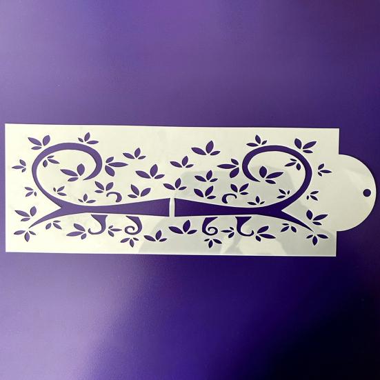 16 шт ПЭТ трафареты для торта с антипригарным покрытием уникальный домашний коврик для украшения ресторана