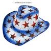 Vacation Cowboy Hat Holiday Gift for Adults Teenager Unisex Cowgirl Hat for Carnivals Julycostume