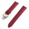 Genuine Leather Watchbands 12 13 14 15 16 17 18 19 20 21 22 24mm Crocodile Grain Watch Band Butterfly Buckle Strap Bracelet Belt