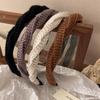Vintage Knitting Twist Headband for Women Autumn Winter Braid Hair Hoop Korean Lady Girl Hair Accessories Hairband