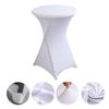 Round Stretch Table Cover for Weddings & Events - Hotel, Restaurant, Banquet & Cocktail Decor