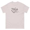 college students  Cotton T-shirt Led Zeppelin Jimmy Page Zoso Symbol Logo Saturn Unisex classic tee S-5X