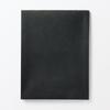 MUJI Документница в стиле джинсовой этикетки с А4 Темно-серая 84925009 На завязке, Размер, Серый,