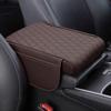 Car Armrest Pad for Lexus GX J150 J120 GX 460 400 GX OR Leather Armrest Box Mat Center Console Cushion Pad Universal Armrest Seat Box Cover