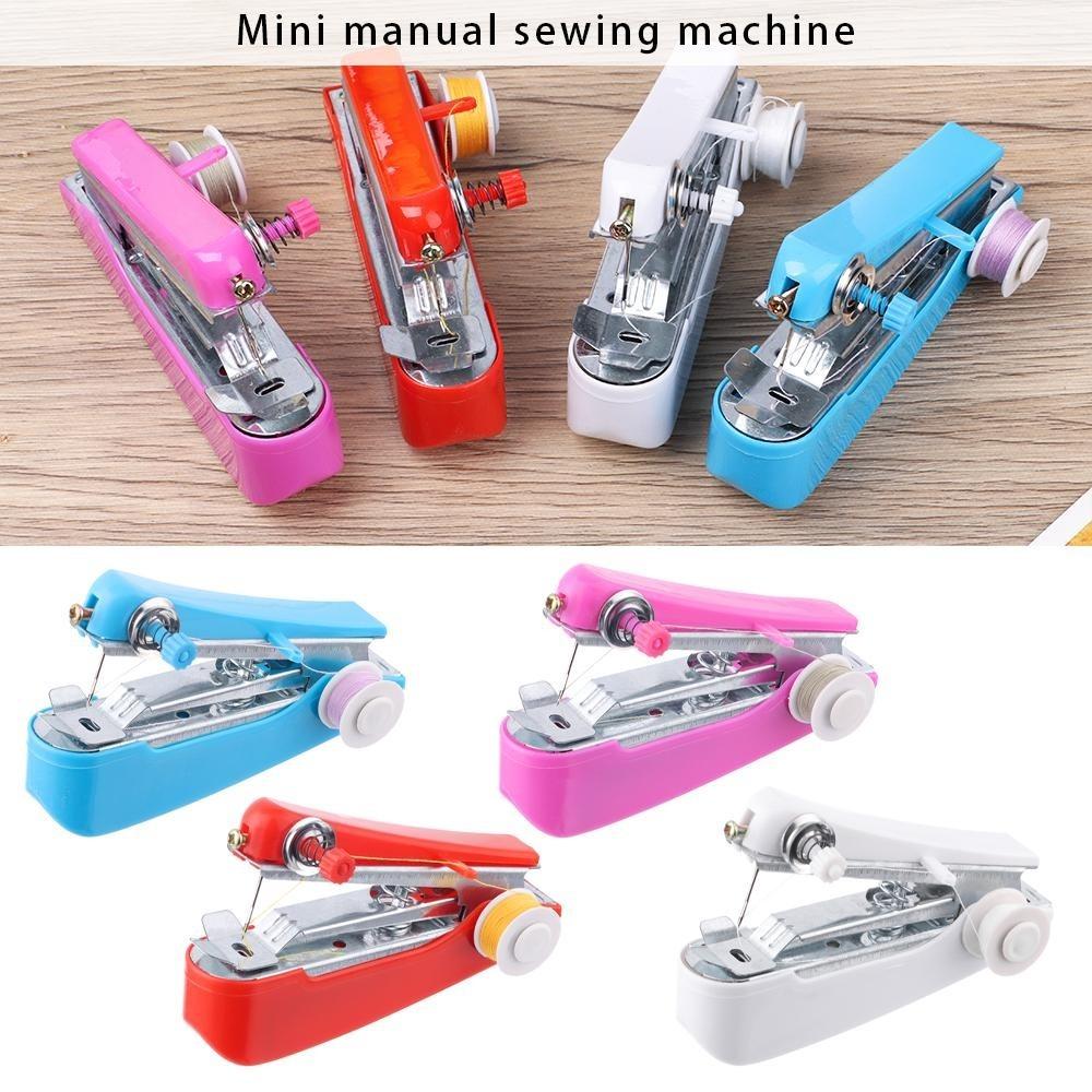 Mini Embroidery Knit Fabric Handmade Needlework Manual Sewing Machine Stitch Handy DIY Apparel