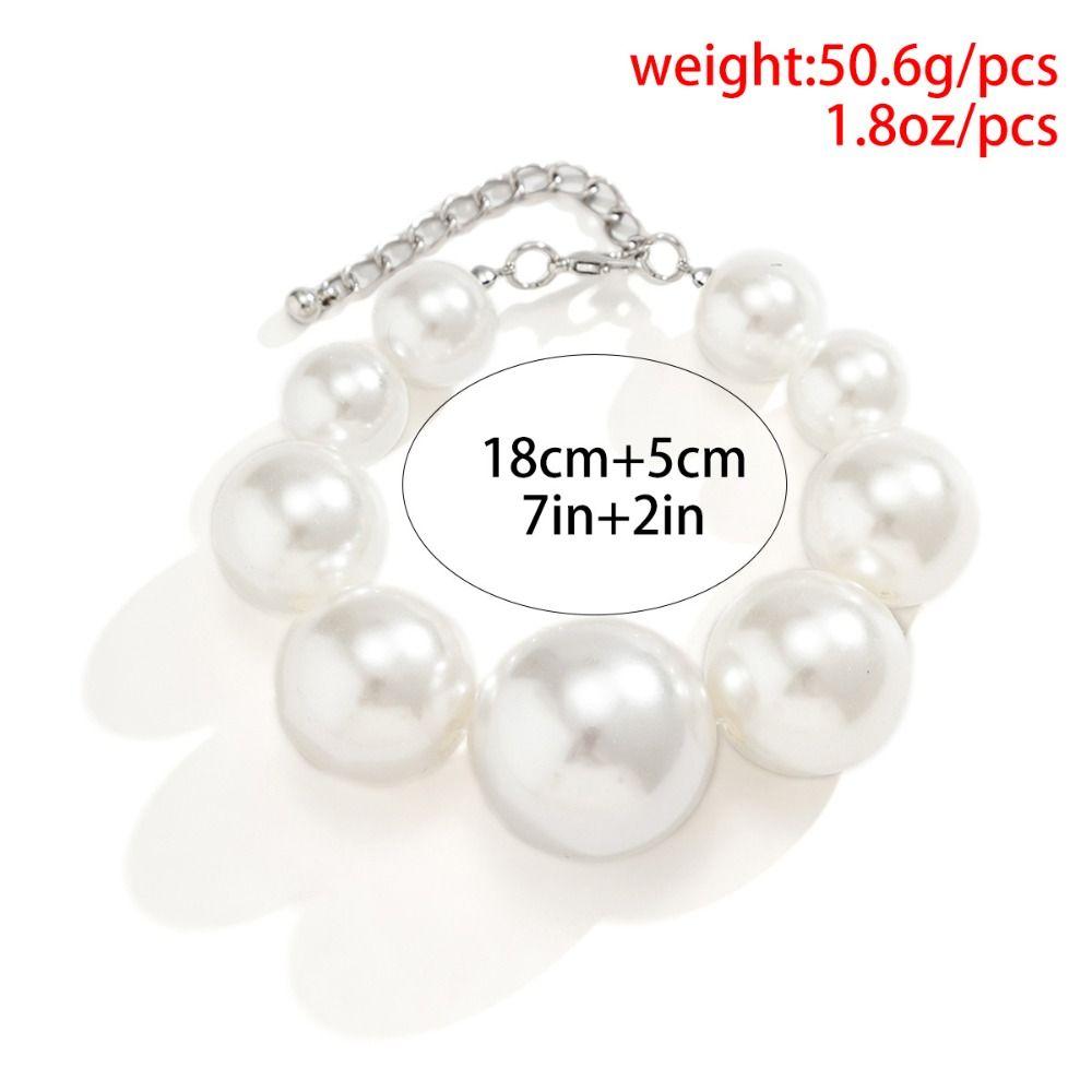 Женское Жемчужное Ожерелье Серьги Модное Ожерелье-Цепочка с Бусинами Модный Браслет с Бусинами Подарок