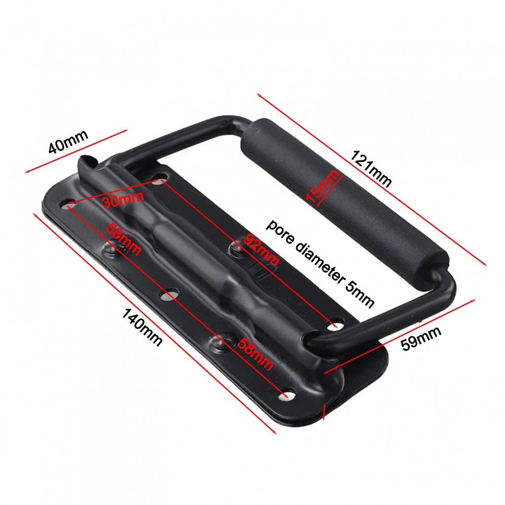 2pcs Heavy Duty Spring Loaded Chest Handles for Furniture and Toolboxes