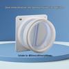 One-Way Check Valve for Kitchen Range Hood Exhaust and Smoke Prevention