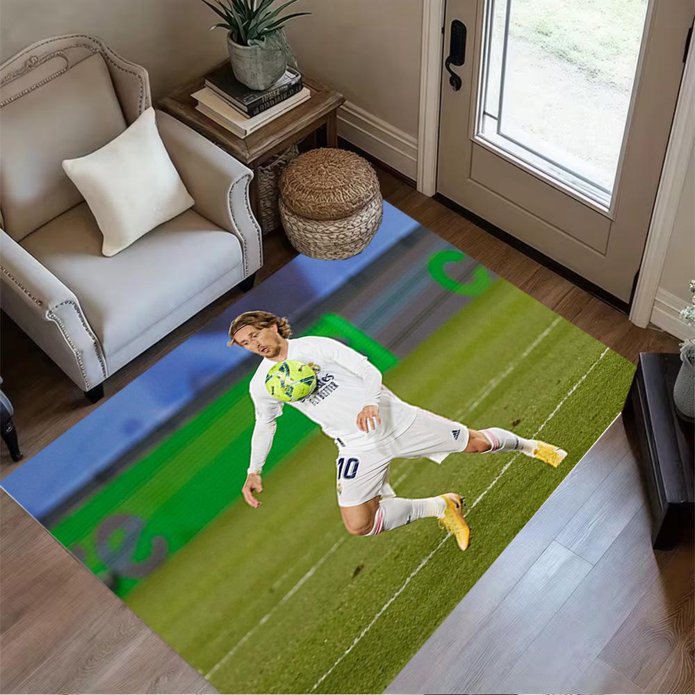 Football Player Action Floor Rug Office Rug Suitable for Hallway Decorate room Study room Playrooms Antislip Carpet Office home decor